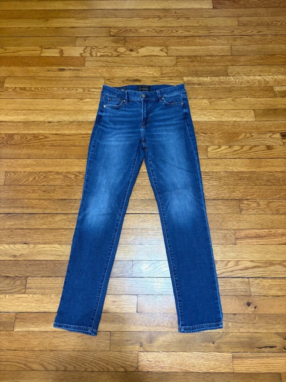WHBM White House Black Market Womens Everyday Soft Slim Skinny Jeans Sz 4 Blue